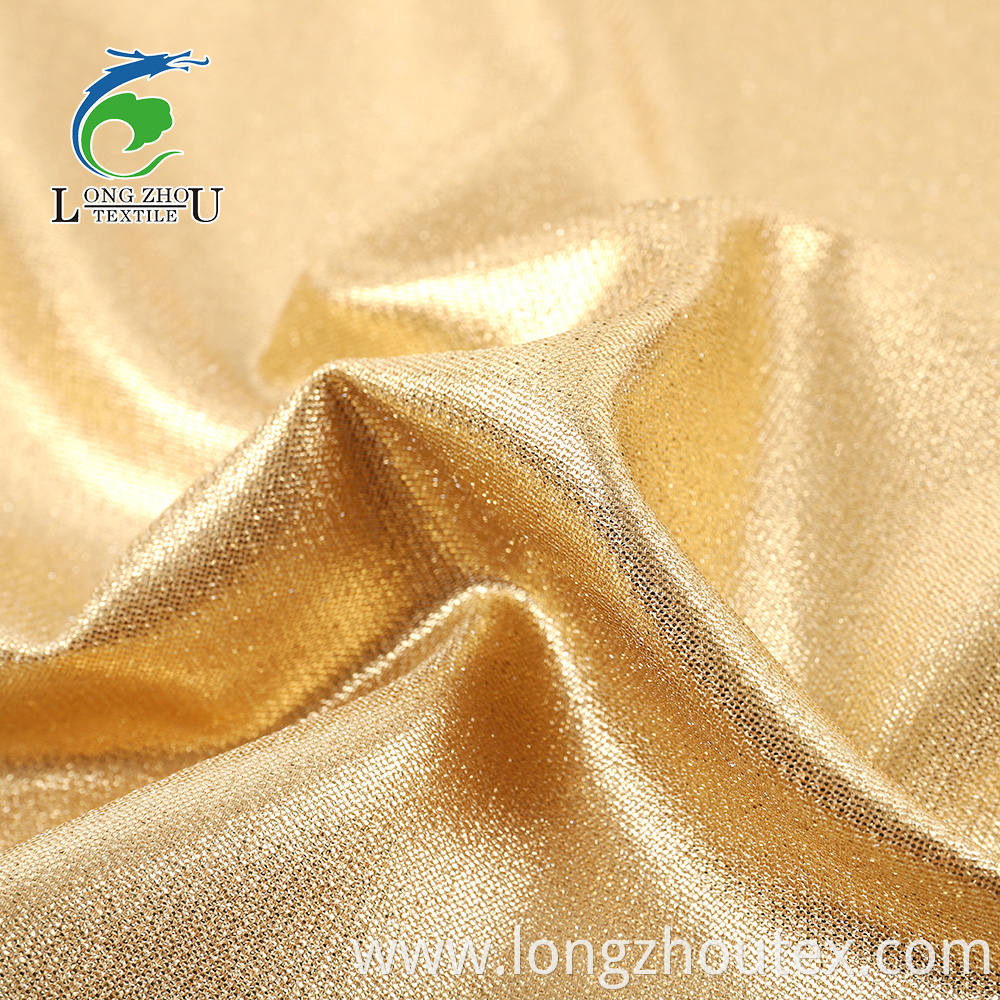 Twill Polyester Dobulesides Golden Foiling